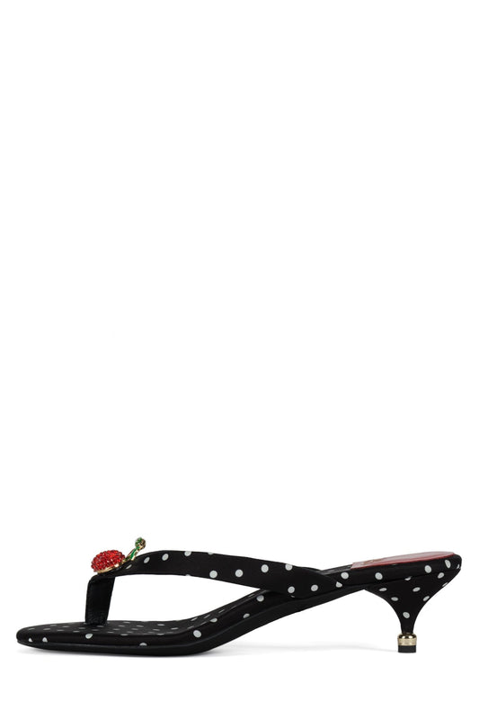 QT-PIE - Black White Polka Dots | Jeffrey Campbell