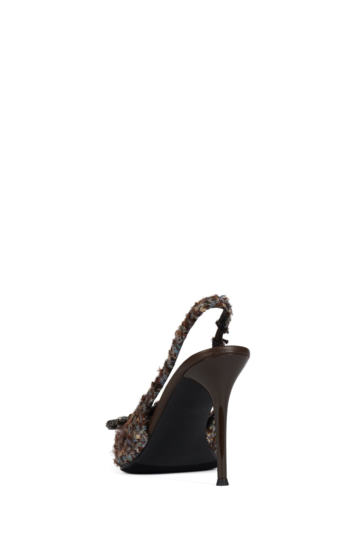 REGARDS Slingback Pump - Grey Multi Tweed | Jeffrey Campbell