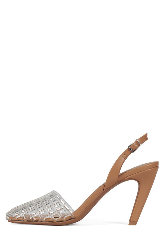 AVIARY - Clear Tan | Jeffrey Campbell