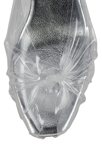 CRYSTALA - Clear Silver | Jeffrey Campbell