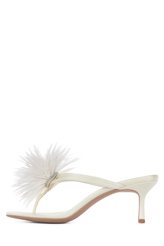 FIREWORK - Cream Satin | Jeffrey Campbell