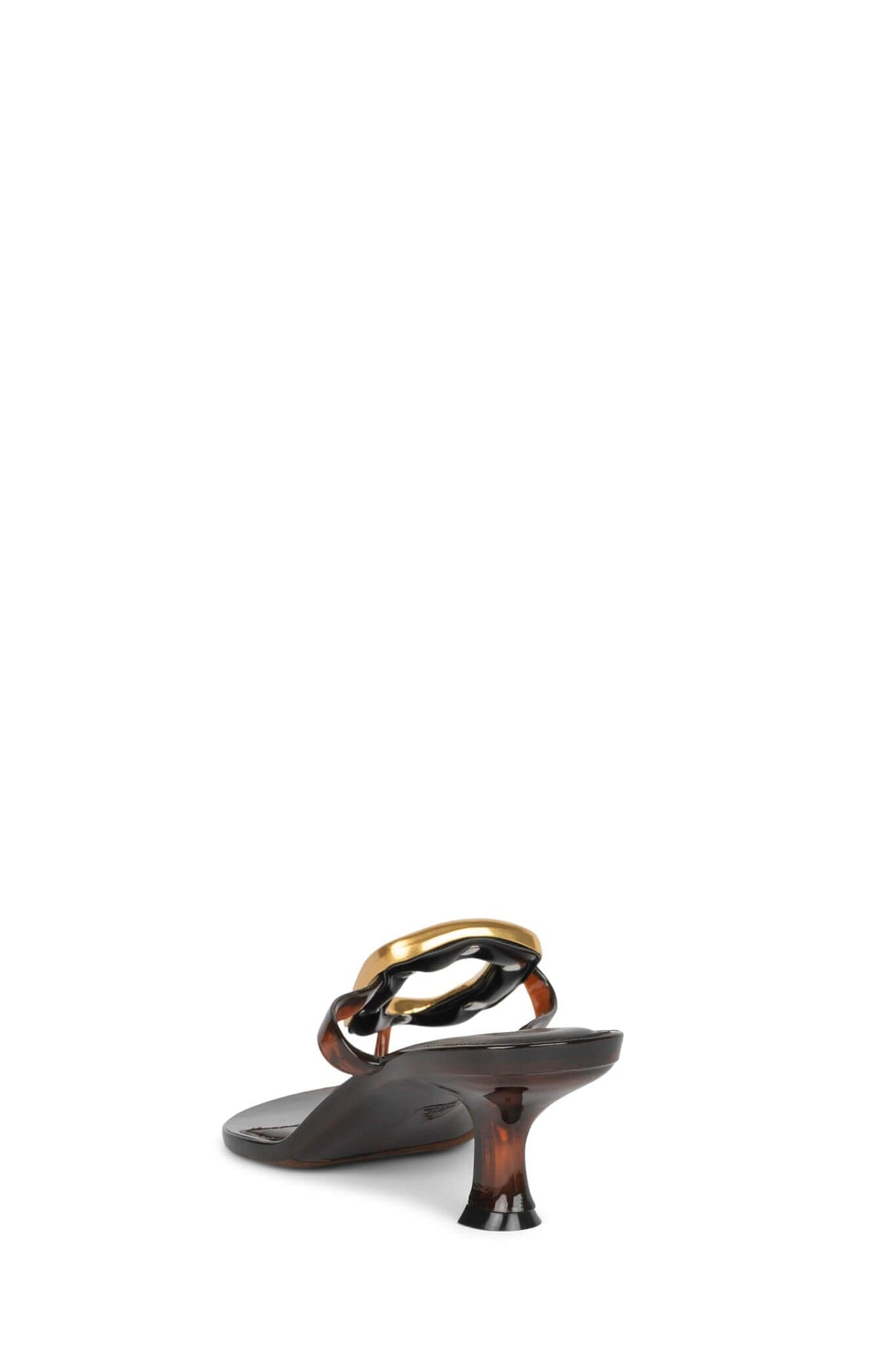 LINQ-UP-J - Brown Shiny Gold | Jeffrey Campbell