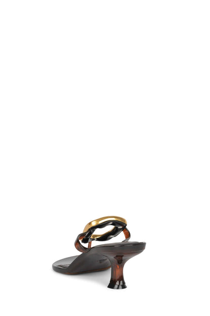 LINQ-UP-J - Brown Shiny Gold | Jeffrey Campbell