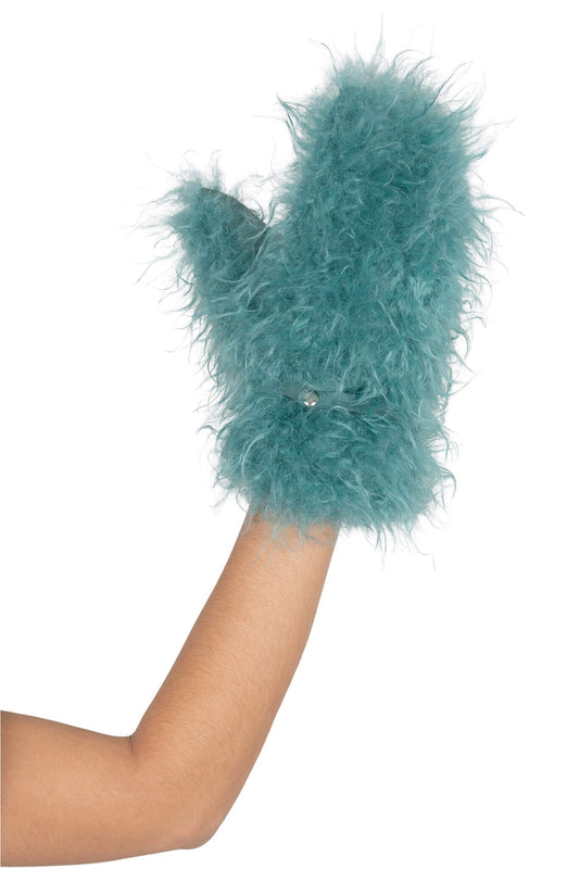 DORINA-F GLOVES - Turquoise Combo | Jeffrey Campbell