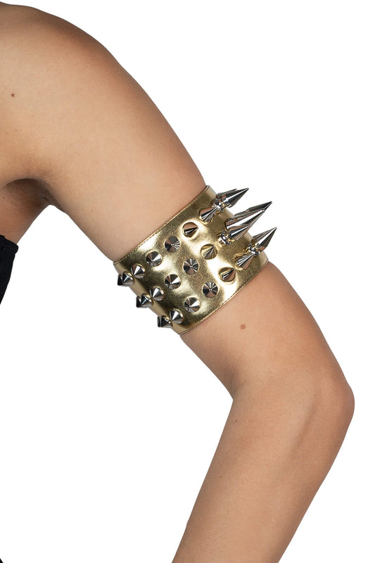 PARTY-GIRL Arm-Cuff - Gold Silver | Jeffrey Campbell