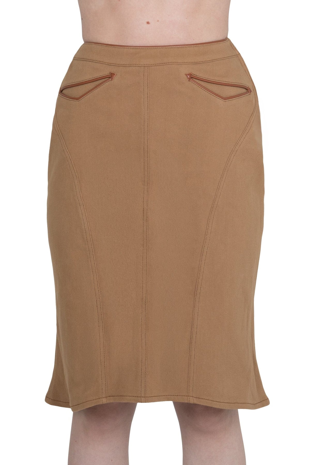 RESPONSE SKIRT - Beige | Jeffrey Campbell