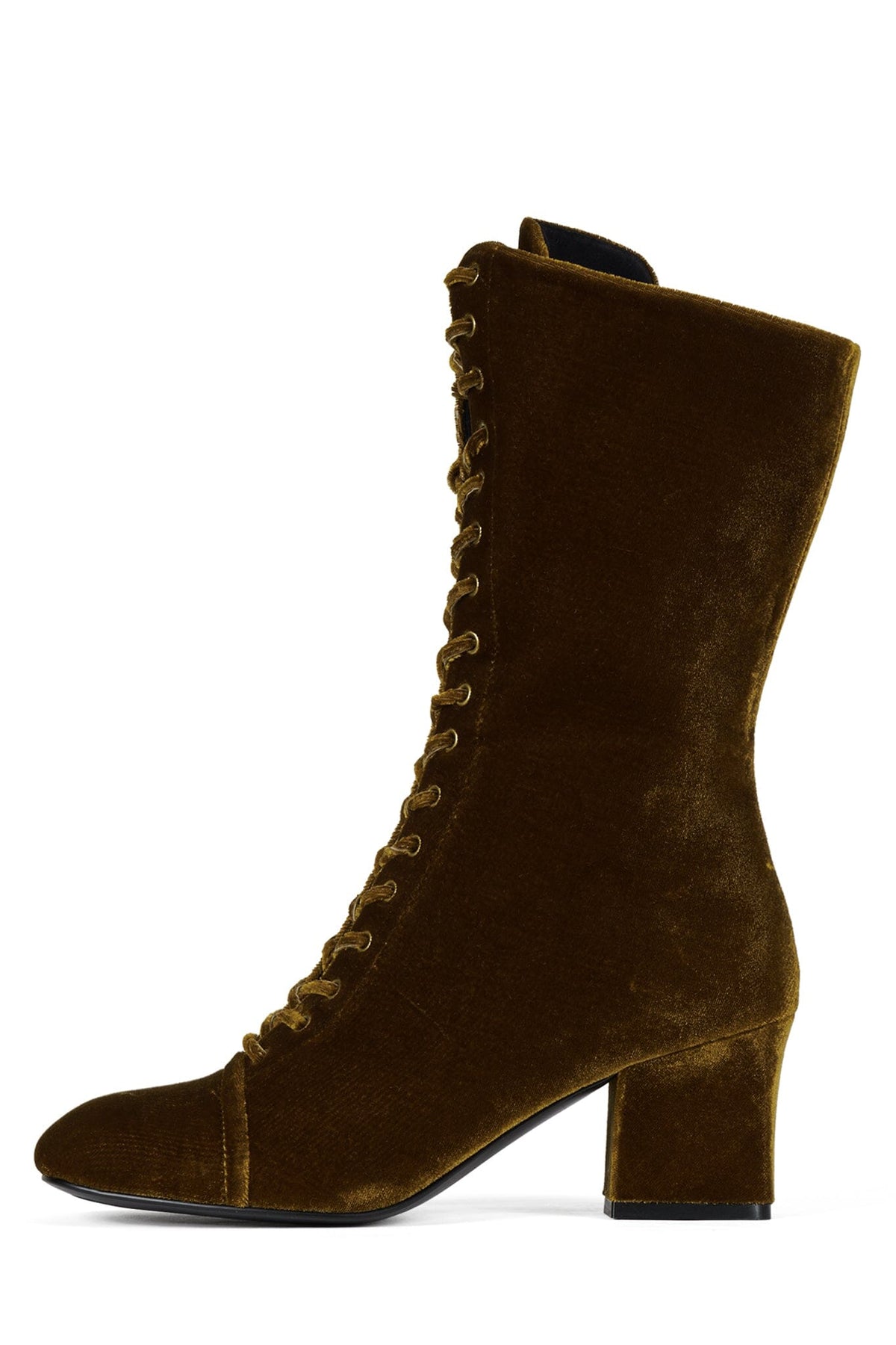 FRANCINE - Khaki Velvet | Jeffrey Campbell