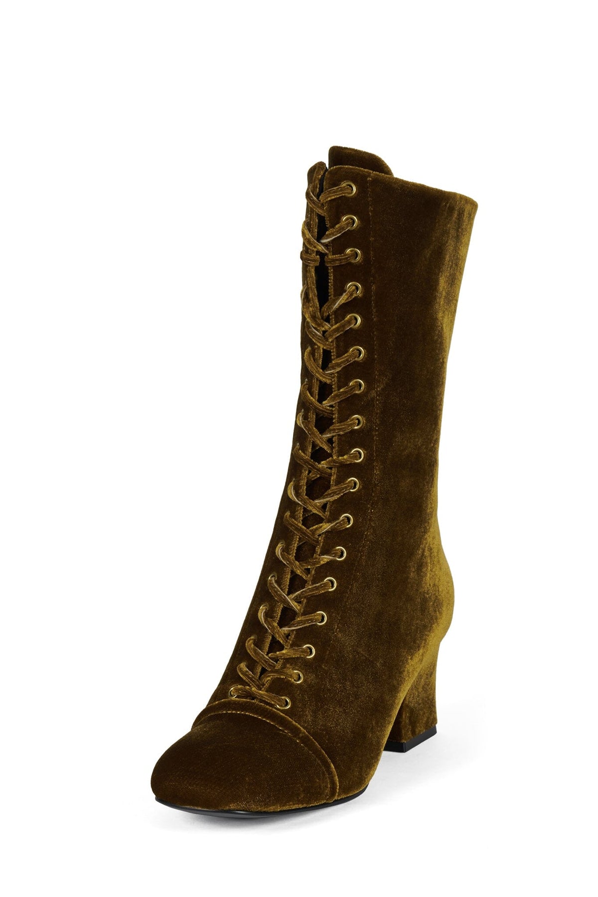 FRANCINE - Khaki Velvet | Jeffrey Campbell
