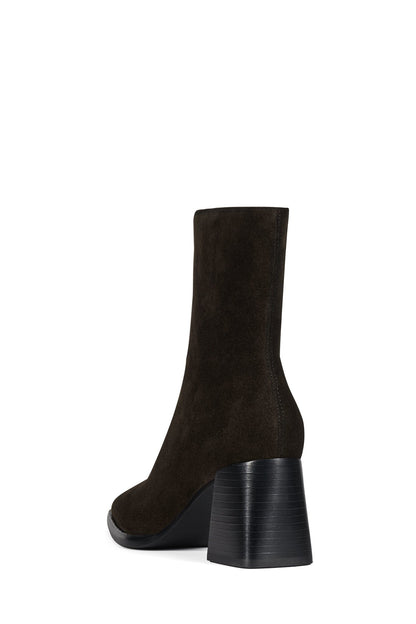SHERPAL-2 Ankle Boot - Coffee Suede | Jeffrey Campbell