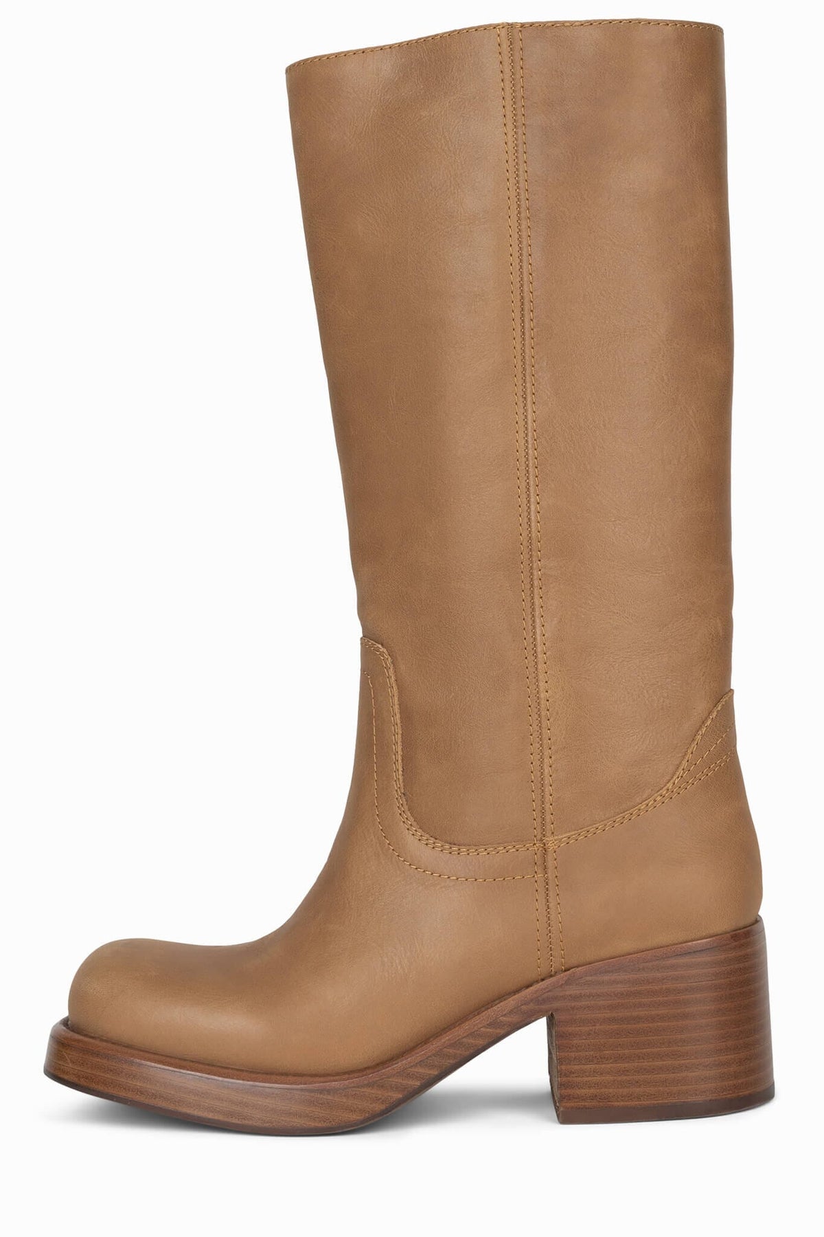 REFLECT Heeled Boot - Natural | Jeffrey Campbell