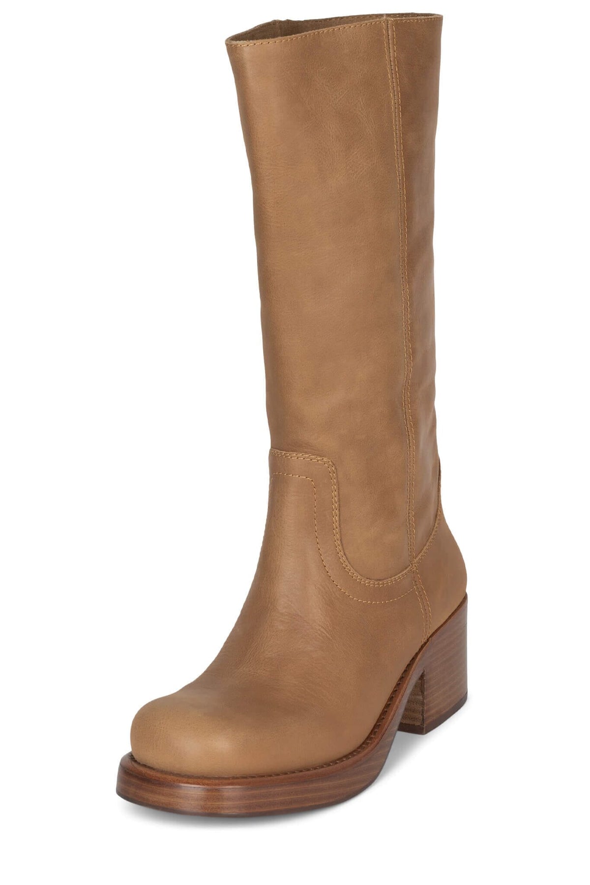 REFLECT Heeled Boot - Natural | Jeffrey Campbell