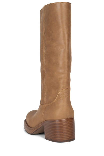REFLECT Heeled Boot - Natural | Jeffrey Campbell