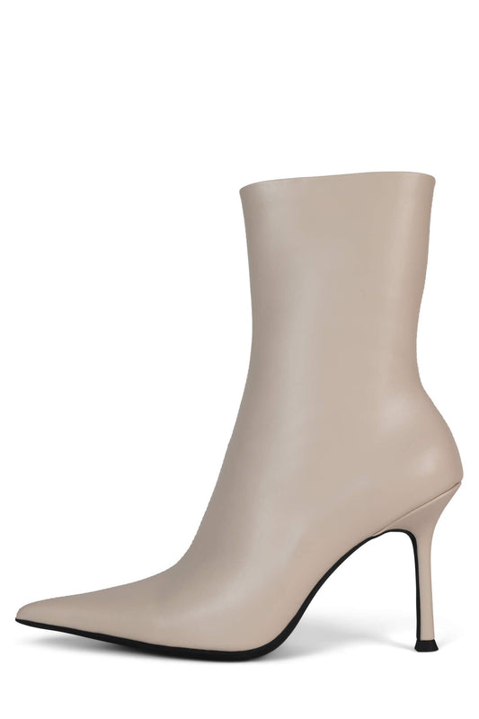 DARING Ankle Booties - Beige | Jeffrey Campbell