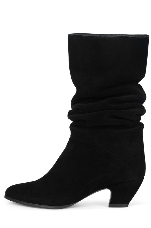 MONMOUTH - Black Suede | Jeffrey Campbell