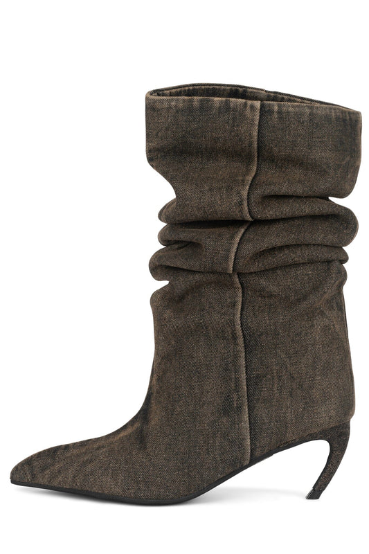 BANGA-DEN - Brown Denim | Jeffrey Campbell