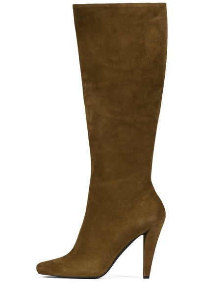 SUSANNA-K - Khaki Suede | Jeffrey Campbell