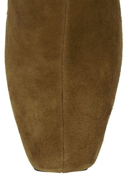 SUSANNA-K - Khaki Suede | Jeffrey Campbell