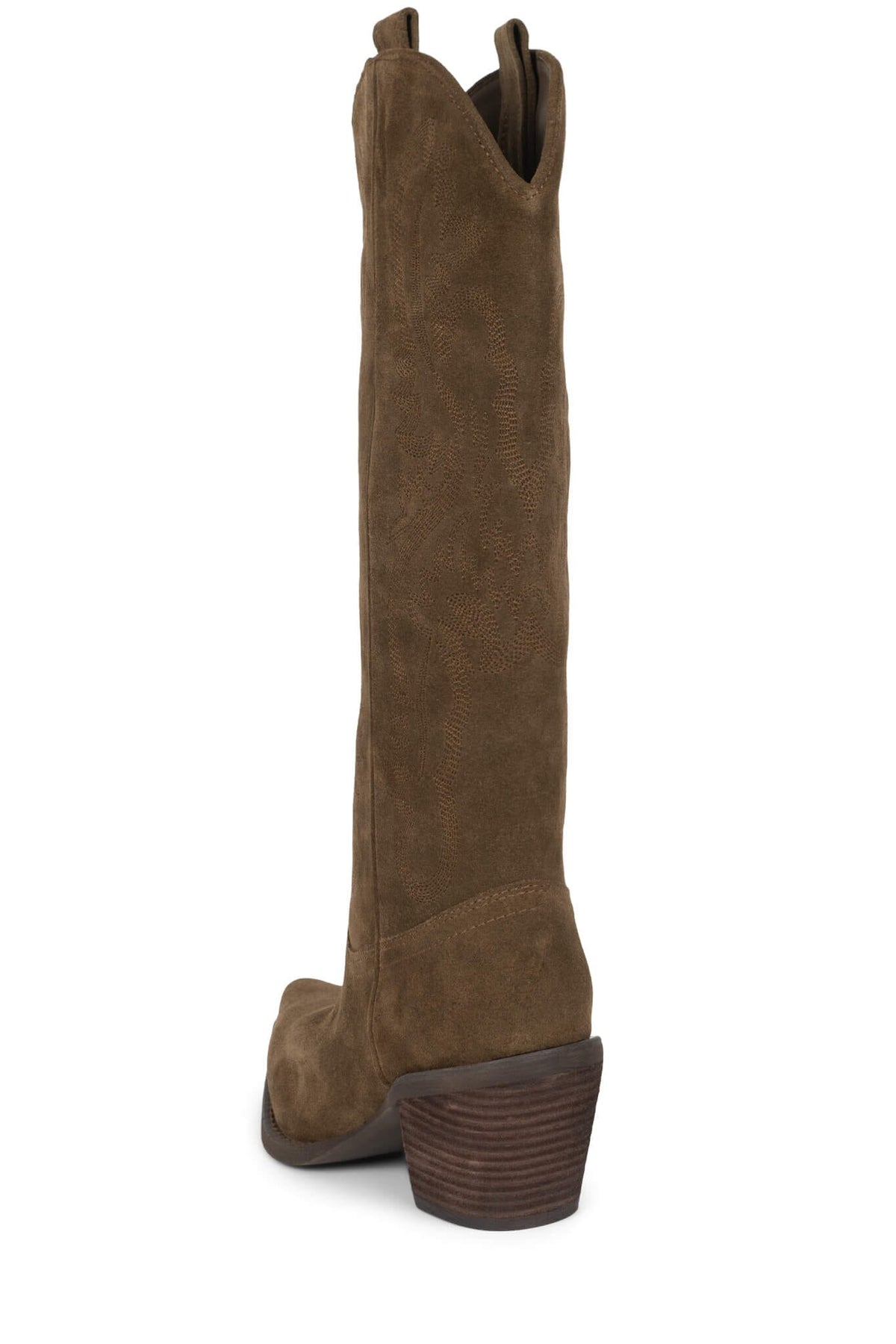 RANCHER-K Western Boots - Brown Suede | Jeffrey Campbell