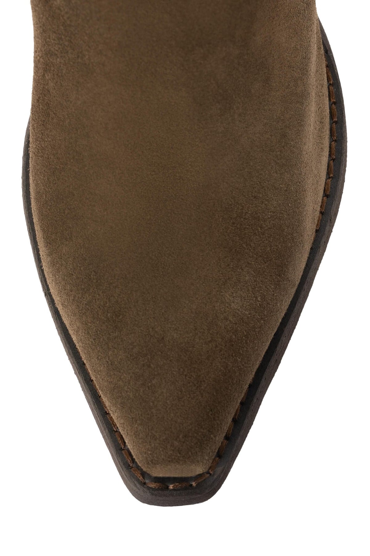 RANCHER-K Western Boots - Brown Suede | Jeffrey Campbell