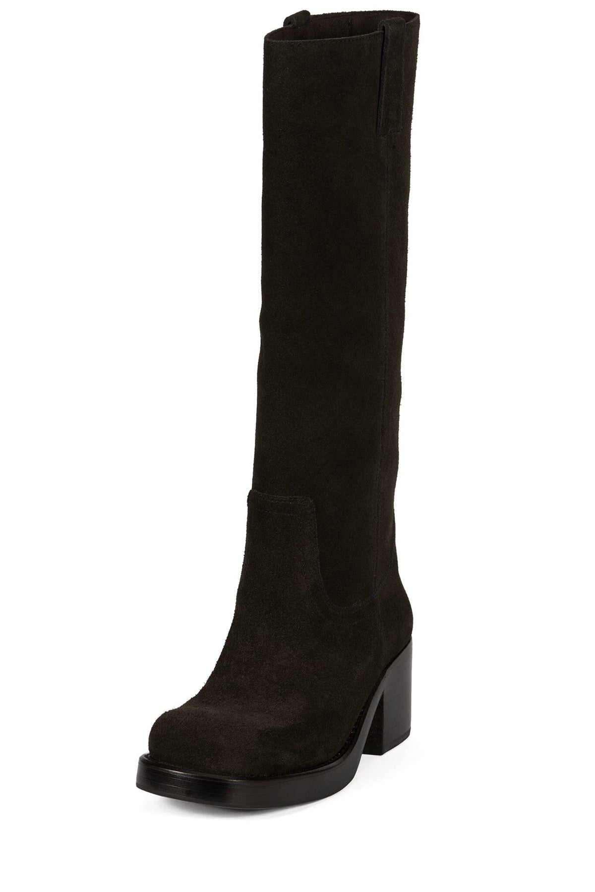 REFLECT-HI Knee-High Boot - Brown Suede | Jeffrey Campbell
