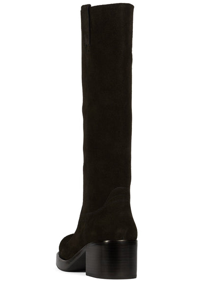REFLECT-HI Knee-High Boot - Brown Suede | Jeffrey Campbell