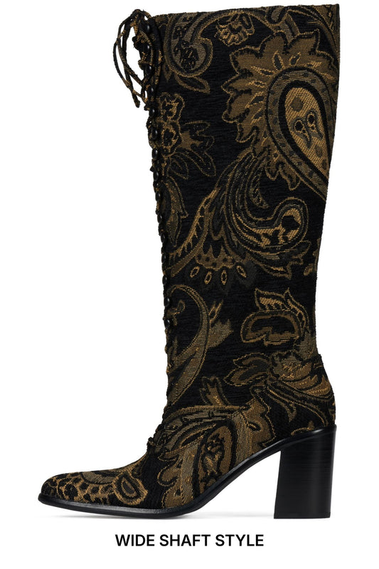 ARCHILLEKW - Dark Brown Tapestry | Jeffrey Campbell