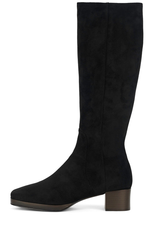 DECORUM - Black Suede | Jeffrey Campbell