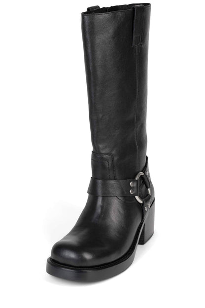 MIRROIRE Knee-High Boots - Black | Jeffrey Campbell
