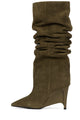 Khaki Suede
