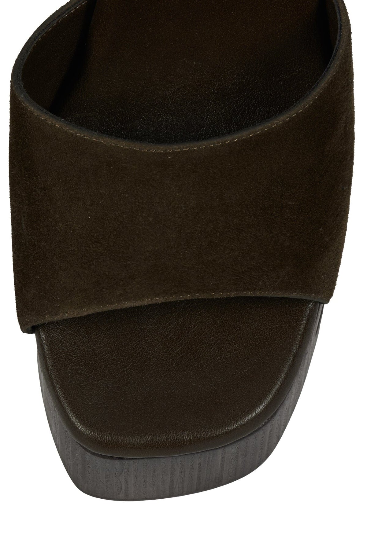FLAG-GIRL Platform Sandal - Brown Suede | Jeffrey Campbell