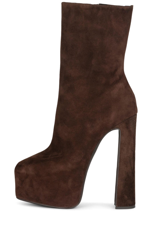WOAH - Coffee Suede | Jeffrey Campbell