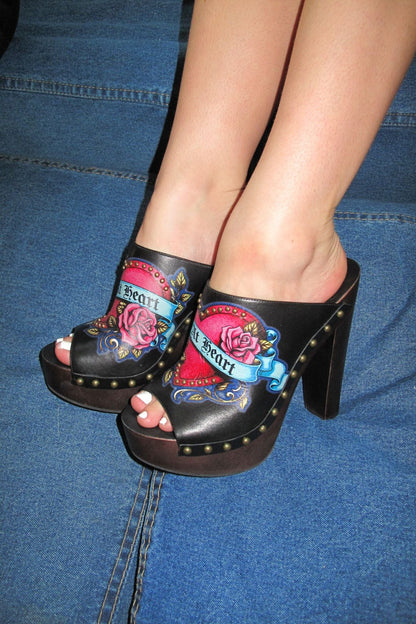 AUDACIOUS - Black Wild Combo | Jeffrey Campbell