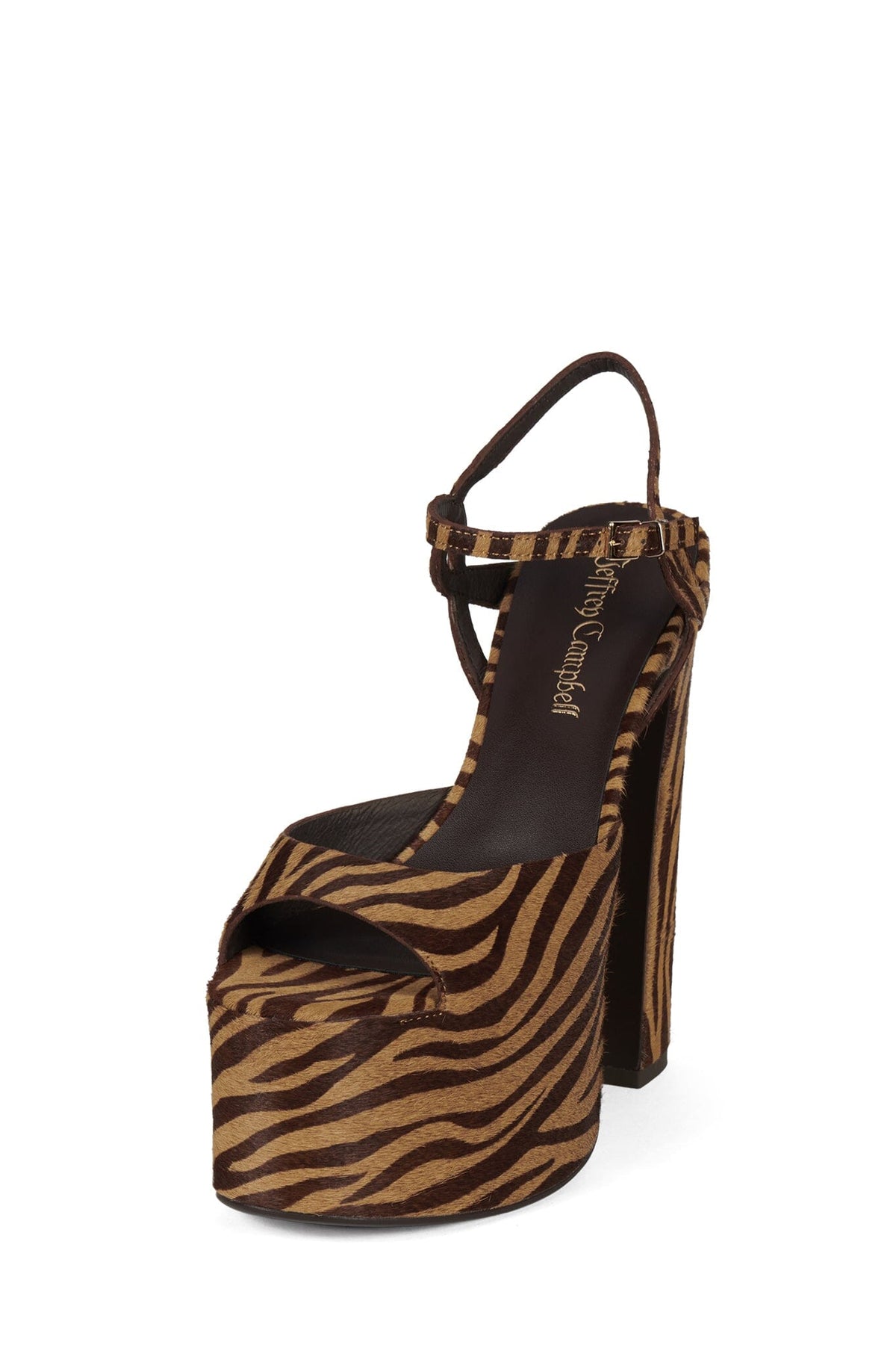 EVERLAST-F - Beige Brown Zebra | Jeffrey Campbell