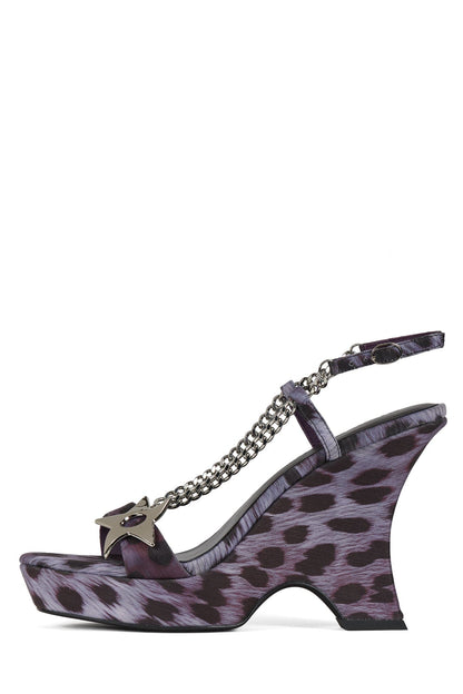 HOTTIE - Green Cheetah Silver | Jeffrey Campbell