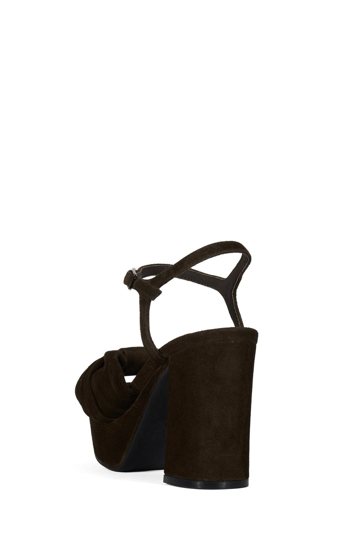 DALIDA Platform Sandal - Espresso Suede | Jeffrey Campbell