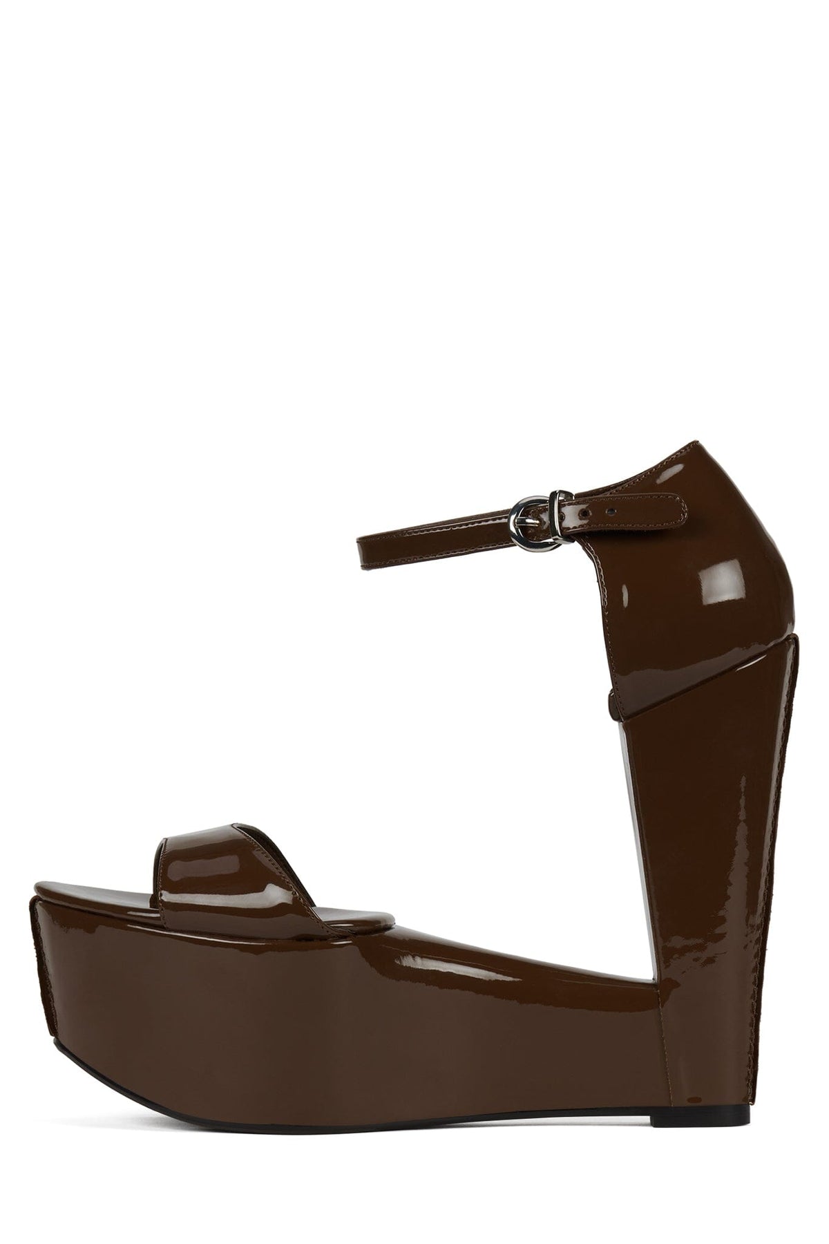 SO-DOWN - Brown Patent | Jeffrey Campbell