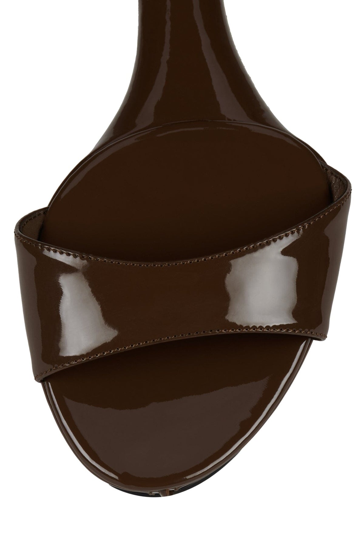 SO-DOWN - Brown Patent | Jeffrey Campbell