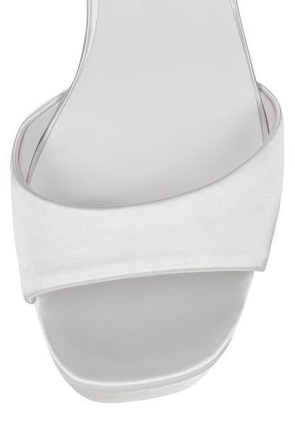 AMMA-1 - White Satin | Jeffrey Campbell