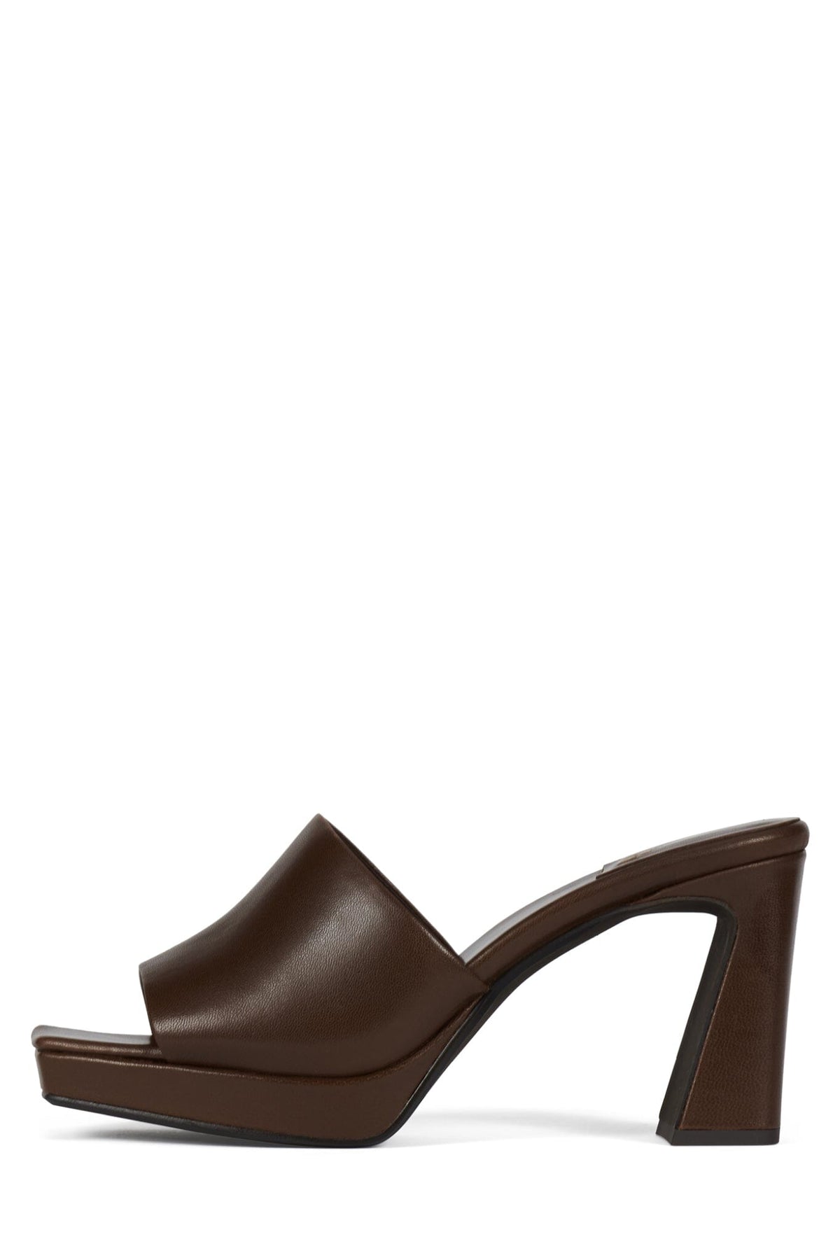 DRESS-CODE - Dark Brown Patent | Jeffrey Campbell