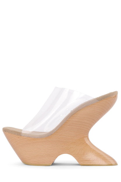 GIAH Platform Sandal - Clear | Jeffrey Campbell