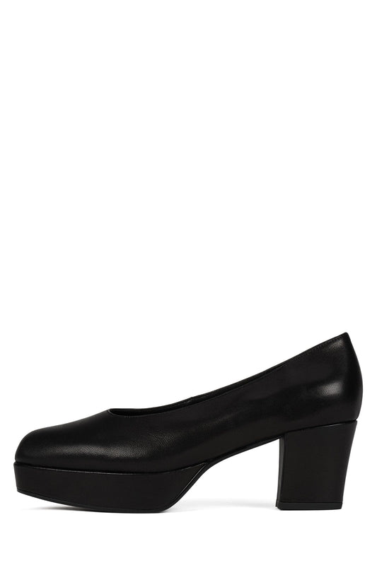 CHAPTERS Platform Pump - Black | Jeffrey Campbell