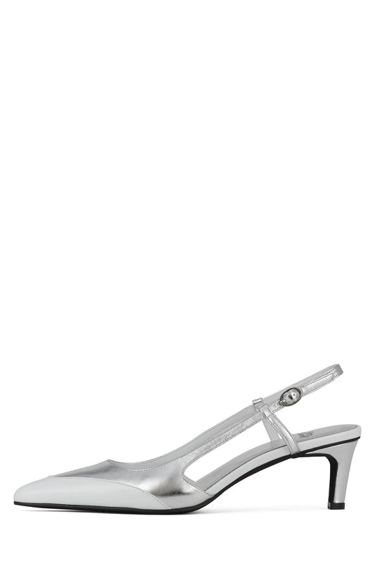 BOOSHKY - Silver White Combo | Jeffrey Campbell