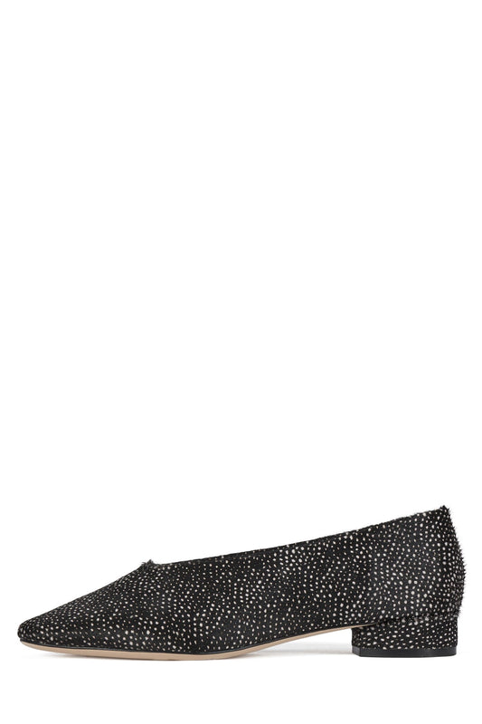 TRUSTEE-F - Black White Dot | Jeffrey Campbell