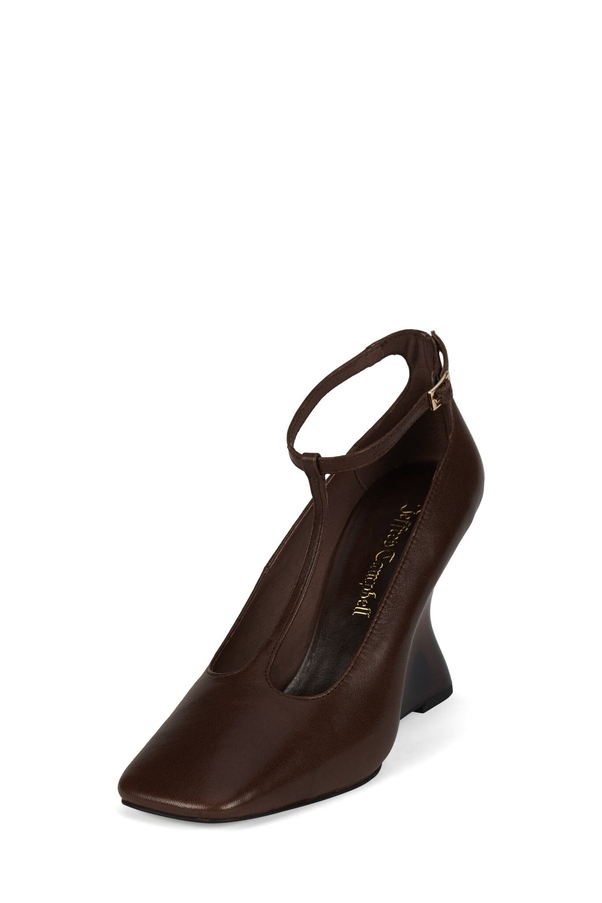 ASTURIAN Wedged Heels - Brown Combo | Jeffrey Campbell