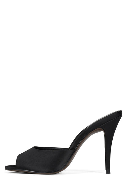 BIENVENIDO - Black Satin | Jeffrey Campbell