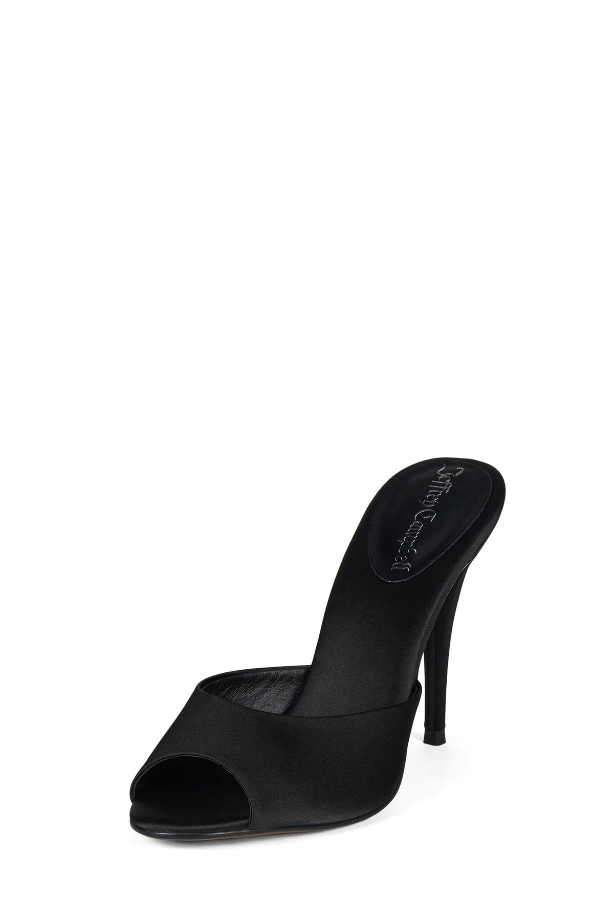 BIENVENIDO - Black Satin | Jeffrey Campbell
