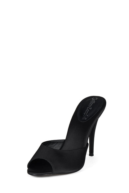 BIENVENIDO - Black Satin | Jeffrey Campbell