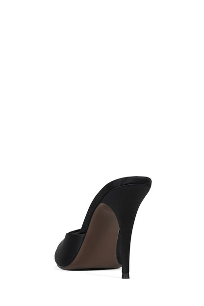 BIENVENIDO - Black Satin | Jeffrey Campbell