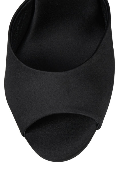 BIENVENIDO - Black Satin | Jeffrey Campbell