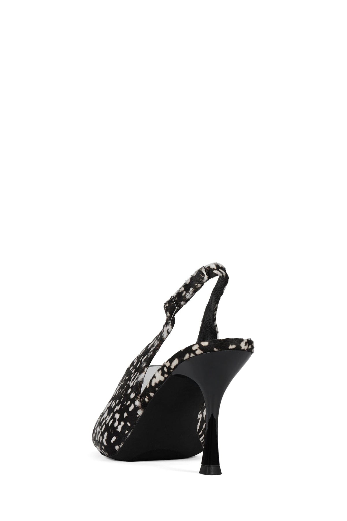 PATRIZIA-F - Black White Dot Clear | Jeffrey Campbell